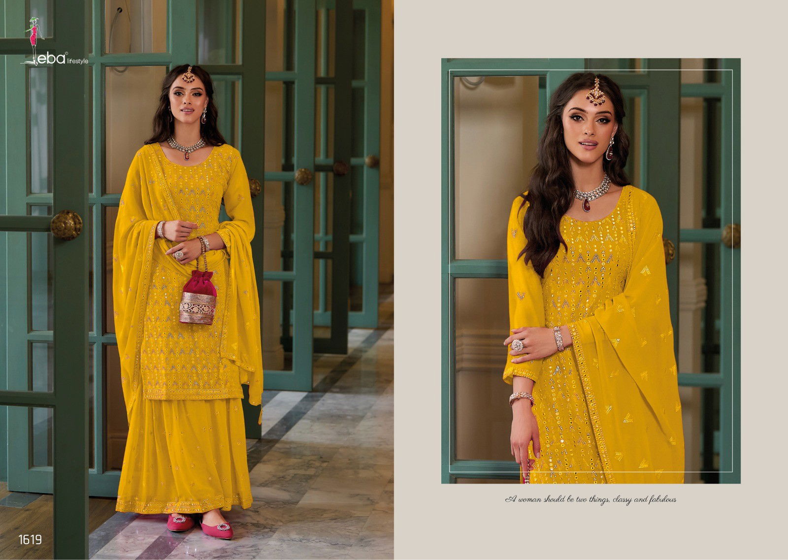 Eba Dillagi Georgette Salwar Kameez Catalog
